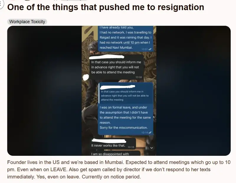 Screengrab of the Reddit post.