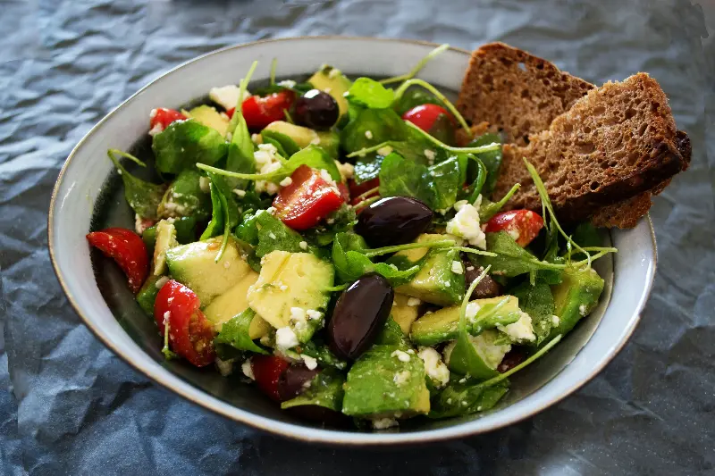 High protein pasta salad