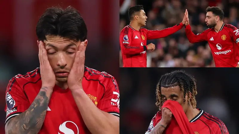 Calificaciones de los jugadores del Manchester United vs. Leeds: Leny Yoro y Lisandro Martínez tuvieron una pesadilla, y los «Diablos Rojos» cayeron sorpresivamente en casa a pesar del esfuerzo de Casemiro y Bruno Fernandes