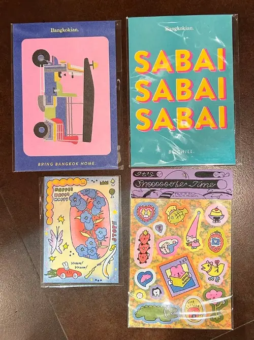 Risograph prints from Another Story and Frank Garcon in Bangkok