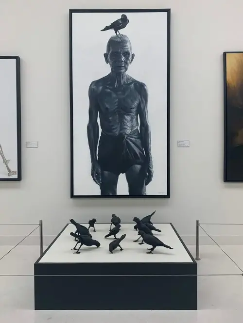 The Old Man by Pradit Tungprasartwong at moca bangkok