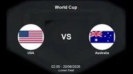 USA vs Australia Prediction - World Cup 2026: The Home Team Has the Advantage