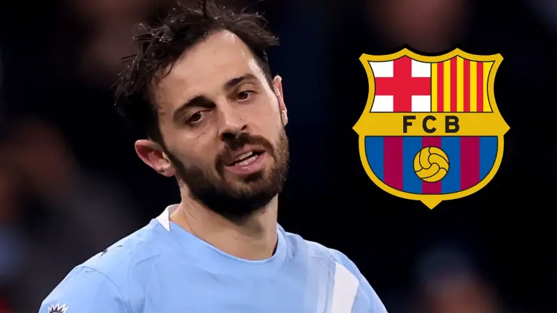 Por qué se desvanecen las esperanzas de Bernardo Silva de cerrar su fichaje por el Barcelona, ahora que el centrocampista está a punto de abandonar el Manchester City