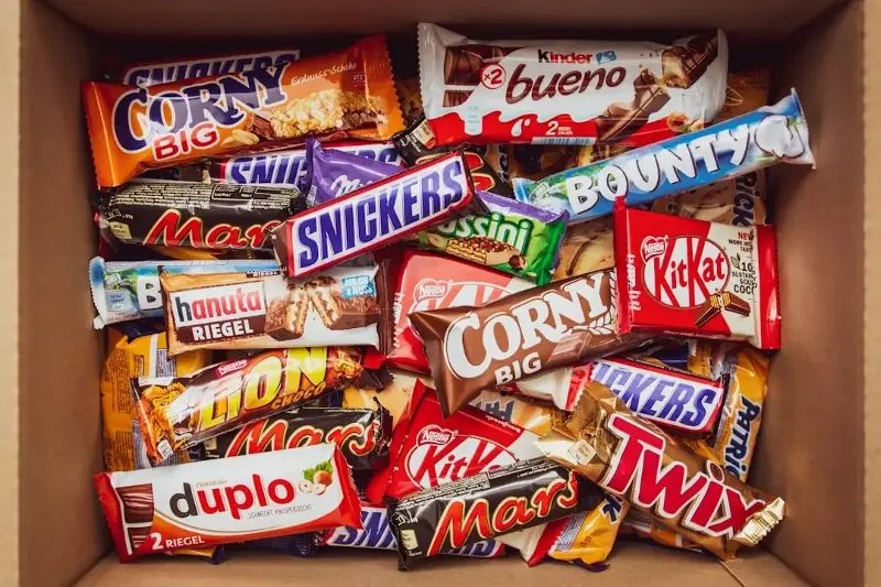 Premium chocolate has a smooth, glossy surface and breaks with a clean, crisp snap.