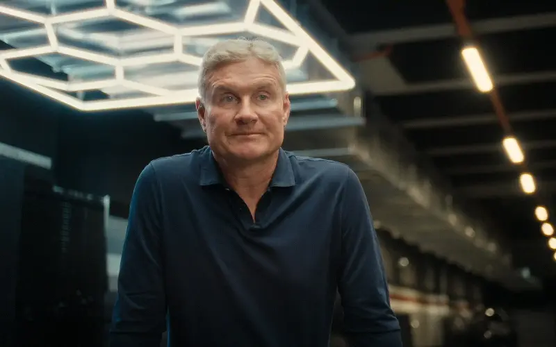 Former rival David Coulthard is a contributing talking head - Netflix