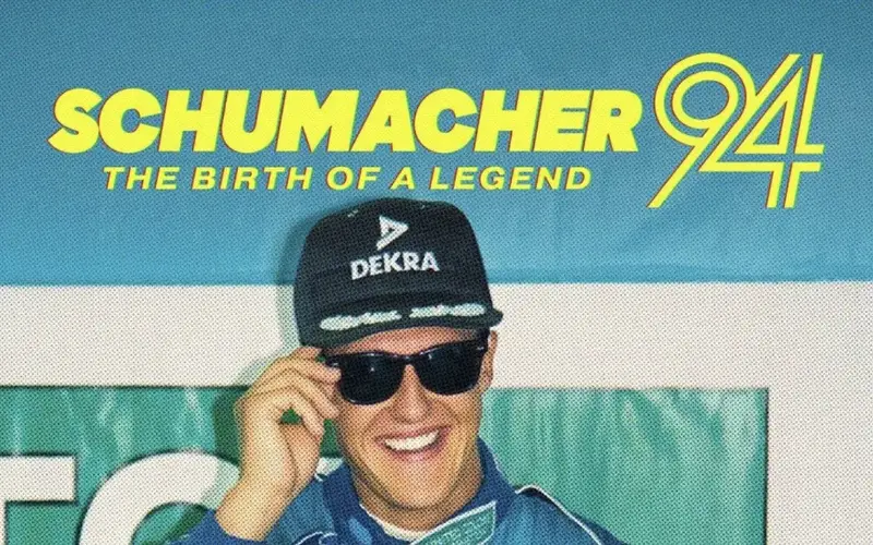 The year 1994 is described as the season in which Schumacher ‘drove his way into the living rooms and hearts of the world’ - Netflix