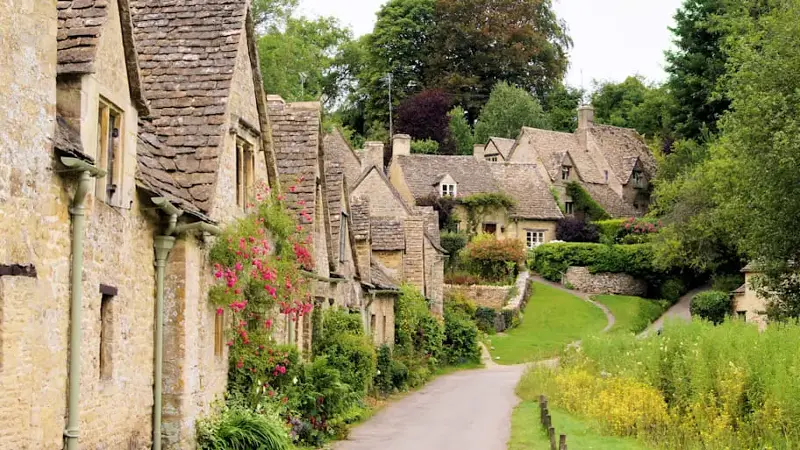 Arlington Row in the village of Bibury.