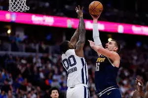 NBA: Nikola Jokic, Nuggets overtake Grizzlies for 10th straight win