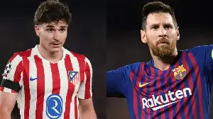 Julian Alvarez admits to taking leaf out of Lionel Messi's book with incredible free-kick goal for Atletico Madrid vs Barcelona