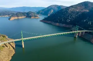 Lake Oroville, California’s second-largest reservoir, is 99% full and rising