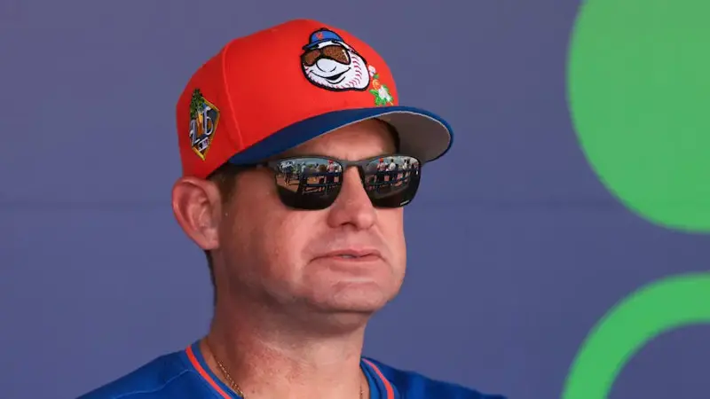 New York Mets manager Carlos Mendoza