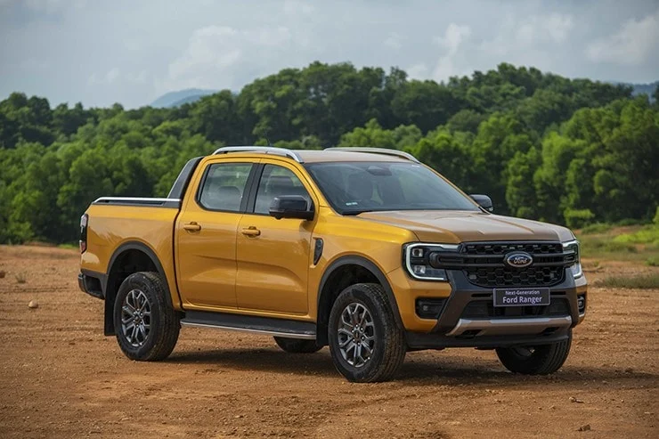 The 2026 Ford Ranger's front end design features a new grille.