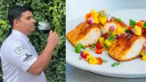 Chef Rahul Desai reveals his one grill pan trick that makes cooking fish perfect