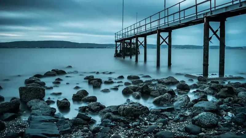 Old Pier At Cultra, Northern Ireland