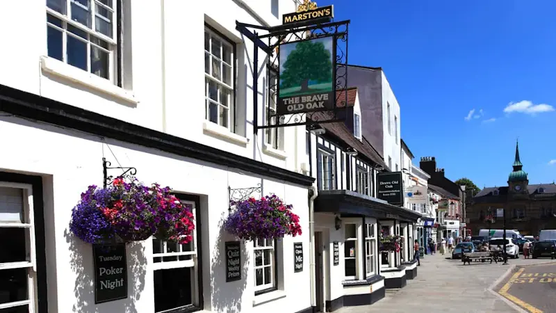 Town centre view, Towcester