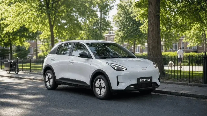 Moeder van Volvo zelf in de schijnwerpers: Geely E2 naar Nederland
