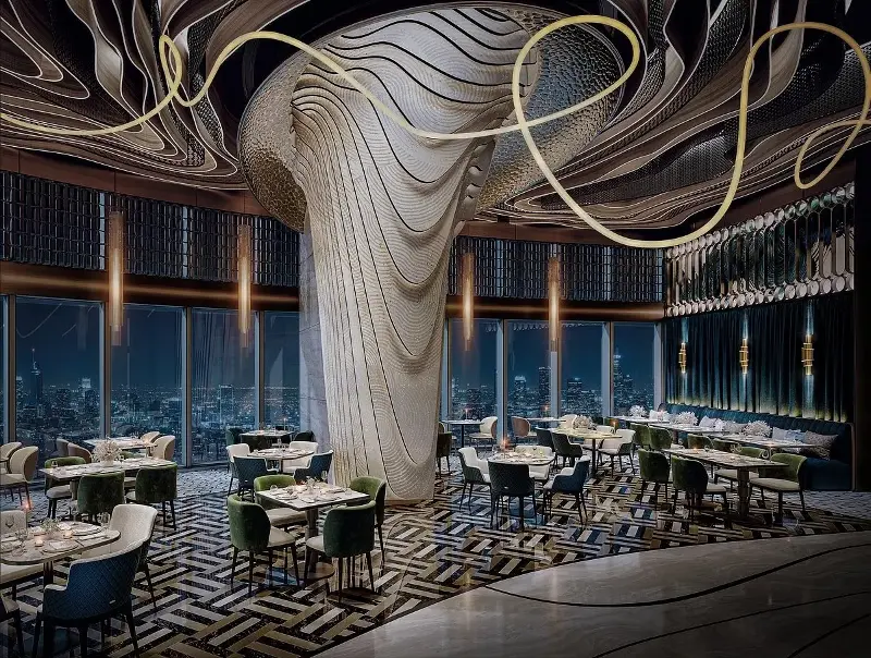 Khám phá bên trong khách sạn cao nhất thế giới - Ảnh 7.