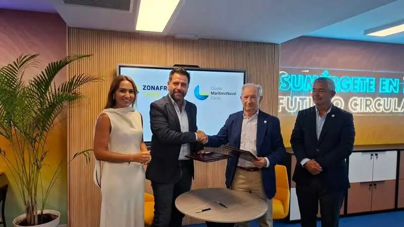 El Clúster Marítimo Naval de Cádiz traslada su sede al edificio Zona Base Incubazul de la Zona Franca