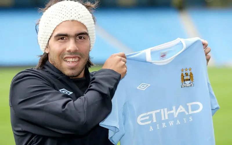 Carlos Tevez started an era of huge transfer success at City - PA/Martin Rickett