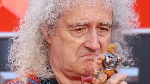 “It was a crazy bizarro moment for me to be sitting there with Brian May as he's talking about Skeletor and Man-E-Faces. It was so weird and so cool": How Brian May ended up wielding his 'Sword of Power' Red Special on the Masters of the Universe theme