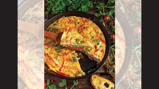 Spanish omelettes are essentially egg-and-potato pies that you can eat hot or cold. (ADOBE STOCK)