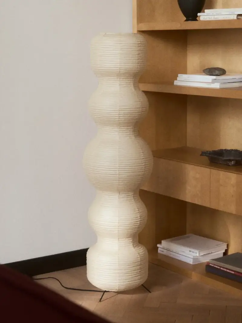 H&M, Rice Paper Floor Lamp