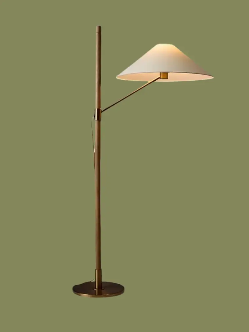 West Elm, West Elm Devon Floor Lamp, Antique Brass