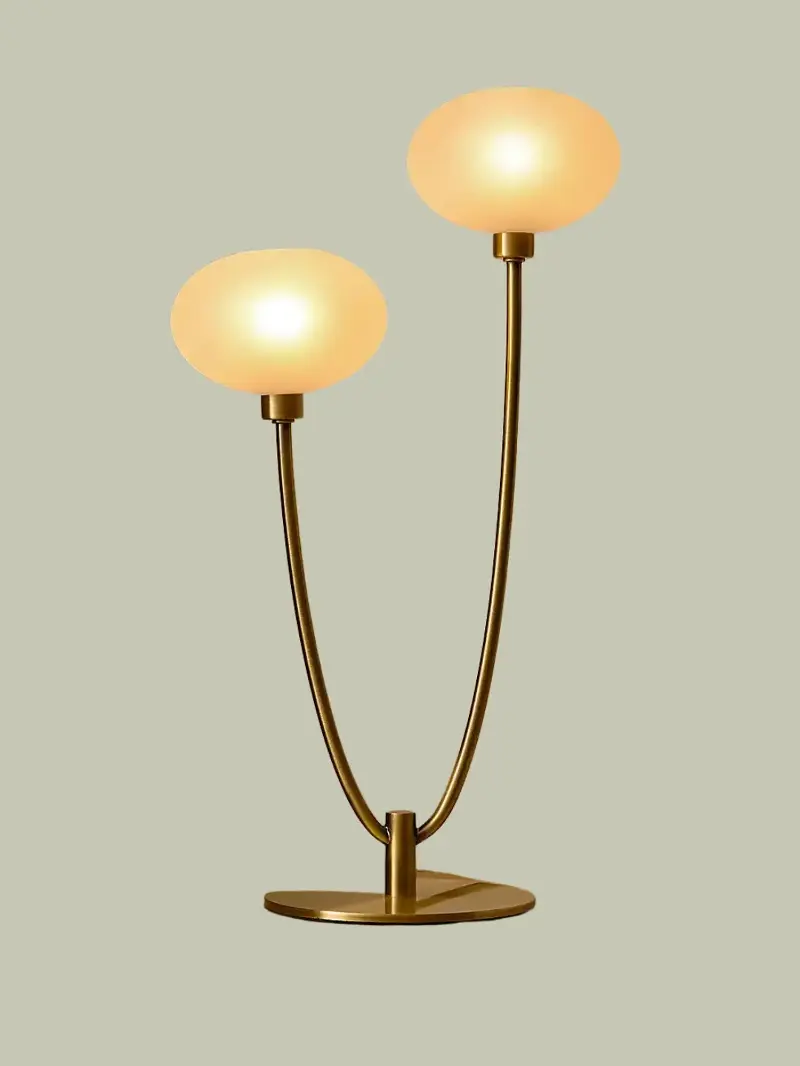 Dunelm, Paris 2 Light Table Lamp