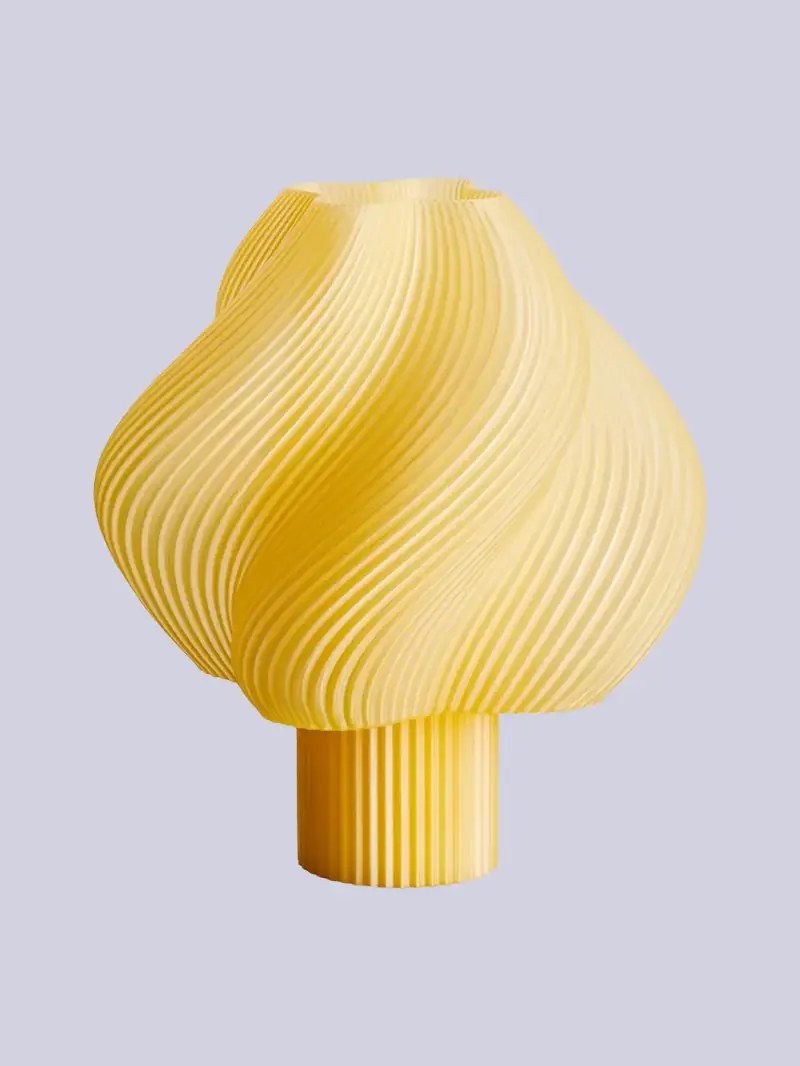 CRÈME ATELIER, Small Portable Table Lamp Soft Serve, Dimmable
