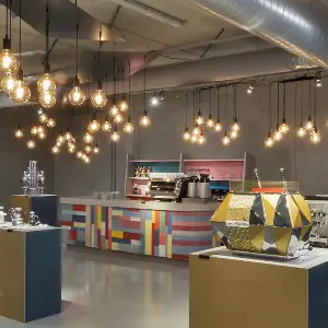 Italian coffee culture brewing at Paragon