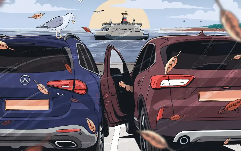 Mercedes-Benz abandoned my car in a ferry car park