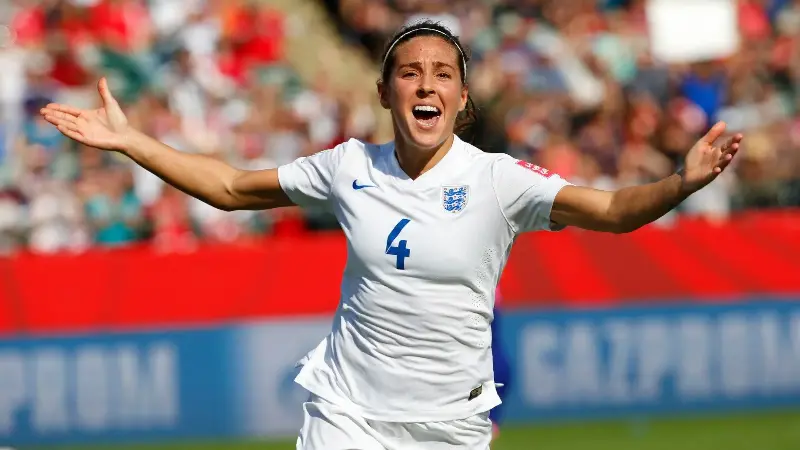 5. Fara Williams (40 goles)