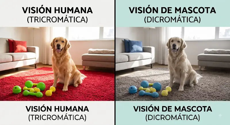 ¿Cómo ven el mundo los perros y los gatos? Desmontando el mito del blanco y negro