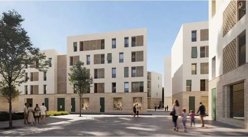 Dos proyectos ganan el concurso de ideas para acometer el desarrollo de 94 viviendas públicas en el Barrio Alto