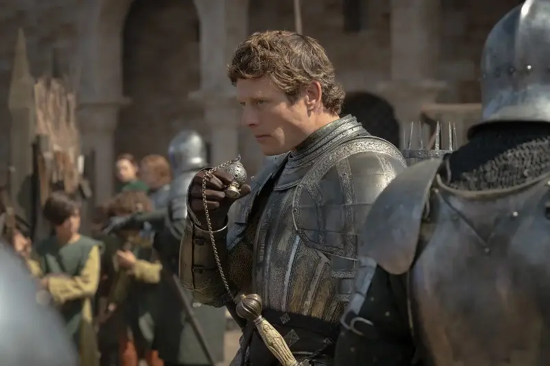 James Norton in the finale of House of the Dragon season 3.