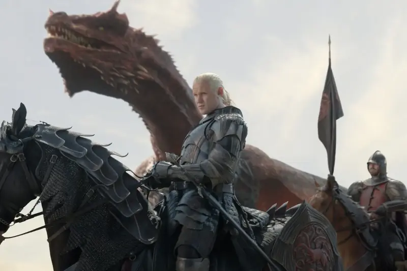 Matt Smith in the finale of House of the Dragon season 3.