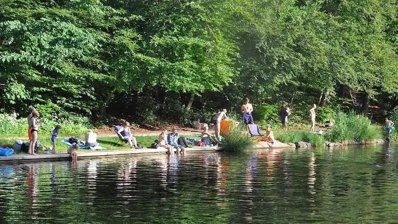 Bakterien-Alarm: Badeverbot an beliebtem Weiher bei München – Erkrankungen drohen