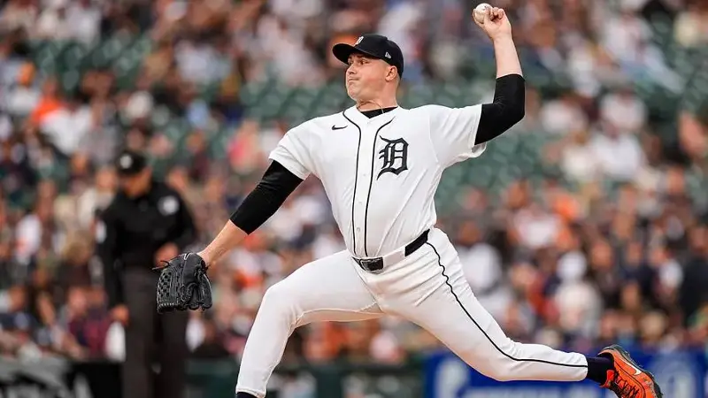 Detroit Tigers pitcher Tarik Skubal