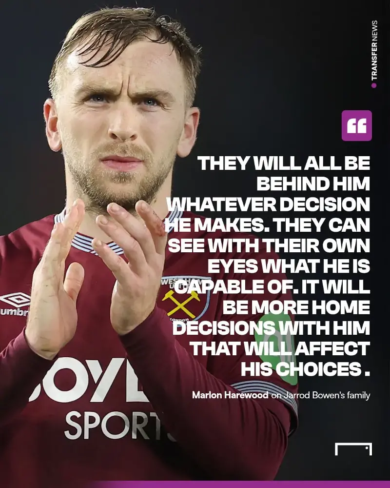 Marlon Harewood Jarrod Bowen West Ham future