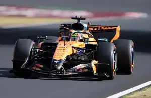 Japanese Grand Prix: Oscar Piastri fastest in practice ahead of Mercedes duo