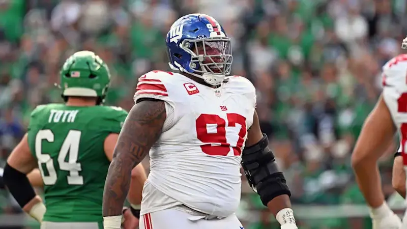 New York Giants defensive tackle Dexter Lawrence