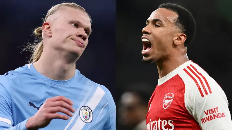 La estrella del Arsenal, Gabriel, elogia a Erling Haaland como «el rival más difícil», a pesar de la encarnizada rivalidad con el delantero del Manchester City