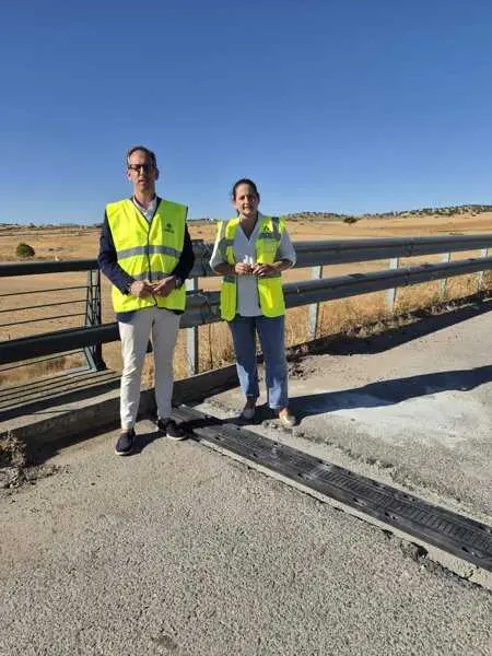La Junta mejora la seguridad y la conservación de puentes en la A-423 y en la A-435 a su paso por Pozoblanco