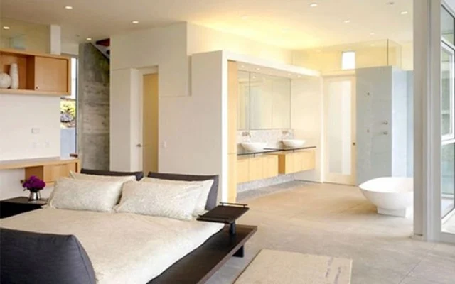 Absolutely do not let the foot of your bed face the toilet if you don't want this to happen! - Photo 2.