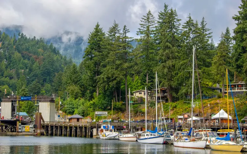 Bowen Island’s picturesque Snug Cove - Patrick Donovan/Moment RF