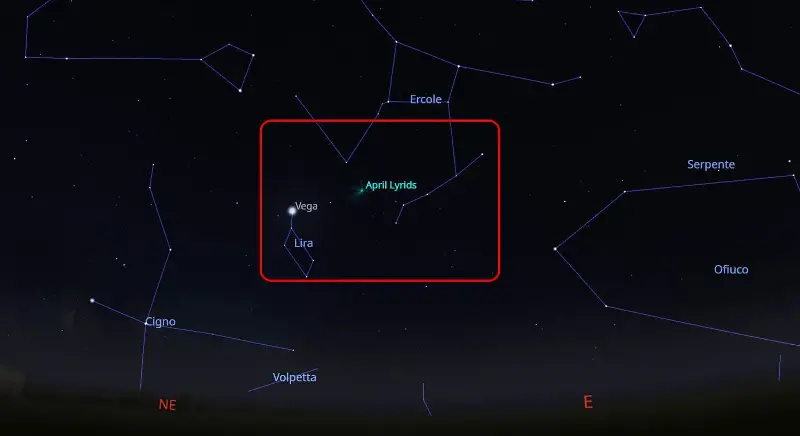 liridi stelle cadenti primavera 2026