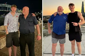 Dad, 65, gives up on getting fit, then son helps turn his life around