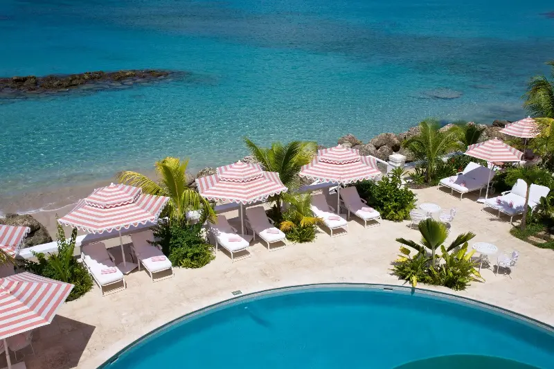 Celebrities such as Judi Dench and Sigourney Weaver have stayed at Cobbler’s Cove - Nick Smith