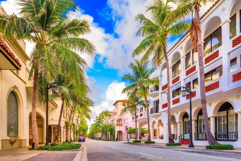 Palm Beach has been a hideout for the rich and famous since the late 19th century - iStockphoto