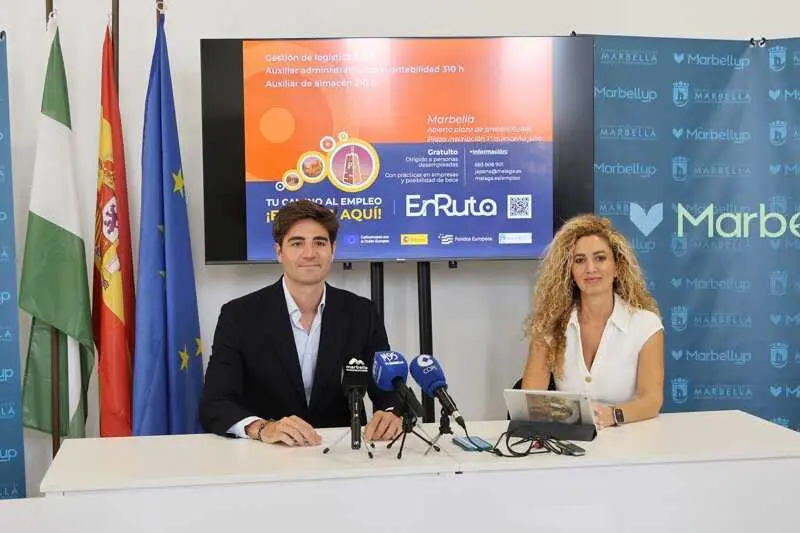 Arranca EnRuta, el proyecto de inserción laboral de la Diputación, con 13 cursos de formación para 200 personas